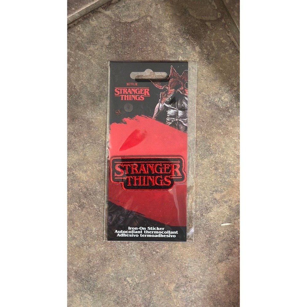 Stranger Things Hawkins Police Iron-on Patch set of 6